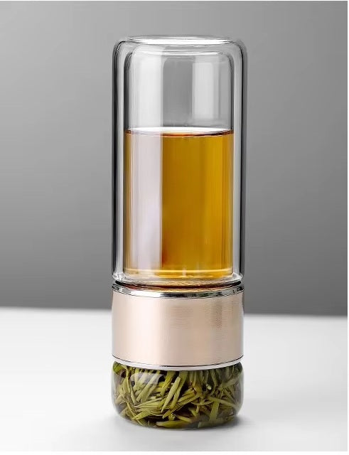 Watter bottle with tea infuser